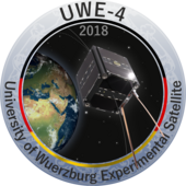 UWE 4 Badge mit Logo